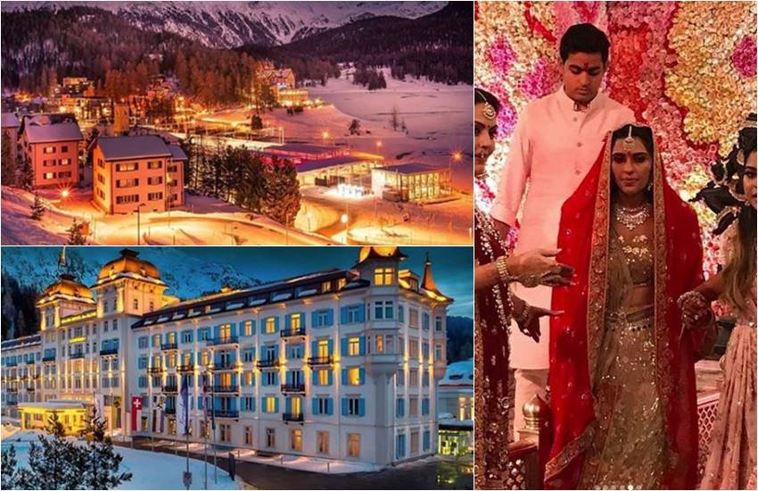 आकाश और श्लोका (होटल की सभी तस्वीरें @stmoritz के इंस्टा पेज से ली गई हैं)