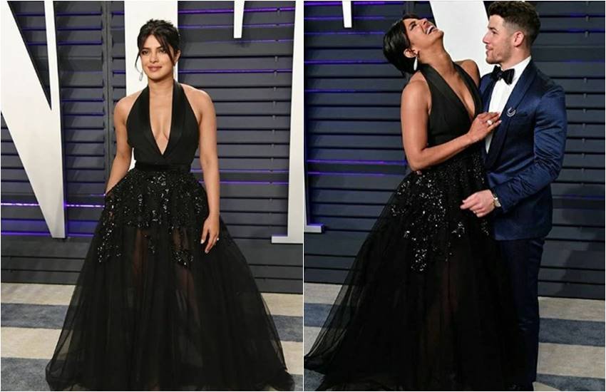 Oscar Awards 2019, Priyanka Chopra and Nick Jones In Oscar Awards 2019, Priyanka Chopra and Nick Jones In Oscar Awards 2019, priyanka chopra with husband nick jones, priyanka chopra with husband nick jonesin oscar, priyanka reached in red carpet of Oscars, priyanka chopra pictures from Oscar 2019, celeb couple nick jones and priyanka, entertainment news, bollywood news, television news, entertainment news