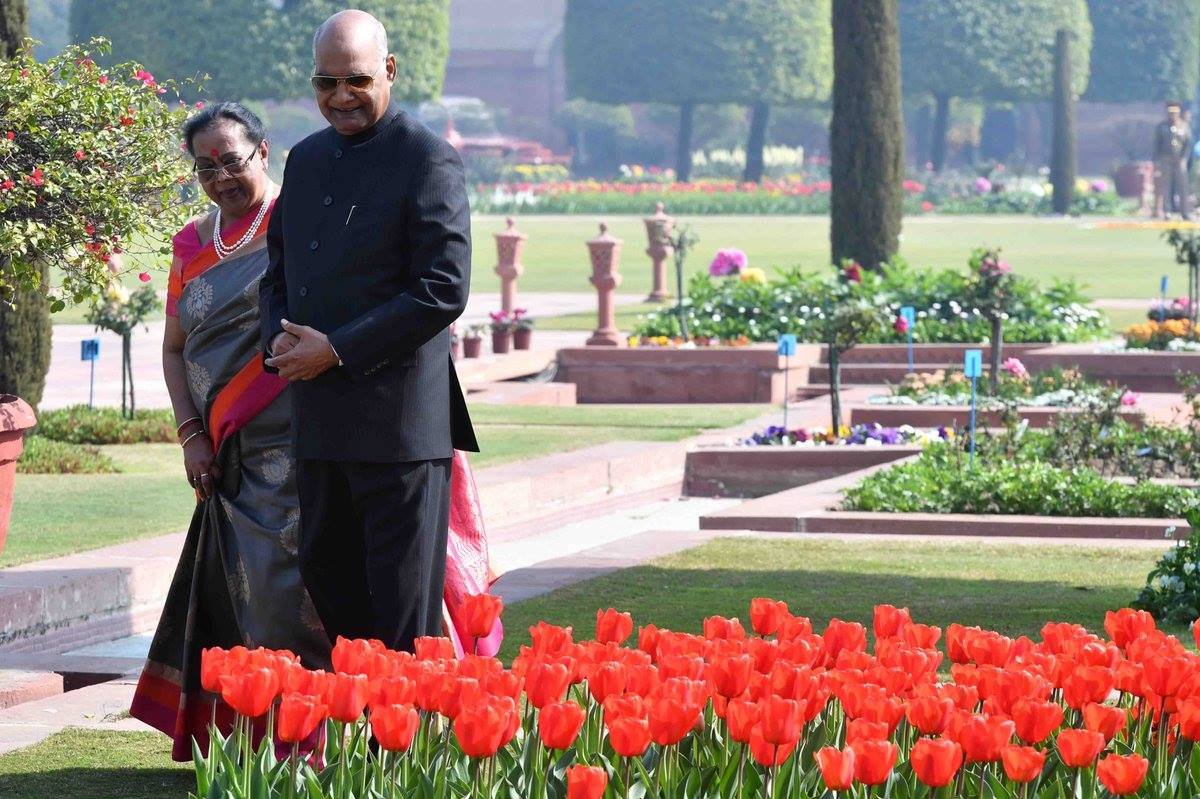mughal gardens, president’s estate, ram nath kovind, rashtrapati bhavan, udyanotsav