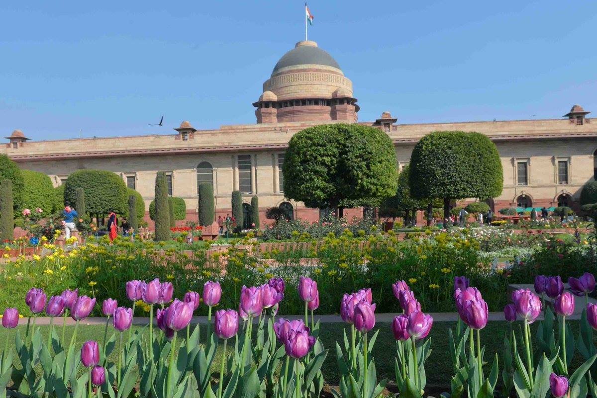 mughal gardens, president’s estate, ram nath kovind, rashtrapati bhavan, udyanotsav
