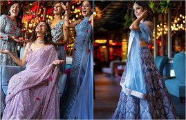 photos of neeti mohan Colourful Pre Wedding, pre wedding shoot of neeti mohan, neeti mohan Photoshoot, entertainment news, neeti mohan with sisters mukti shakti, mukti mohan and shakti mohan, entertainment news, bollywood news, television news