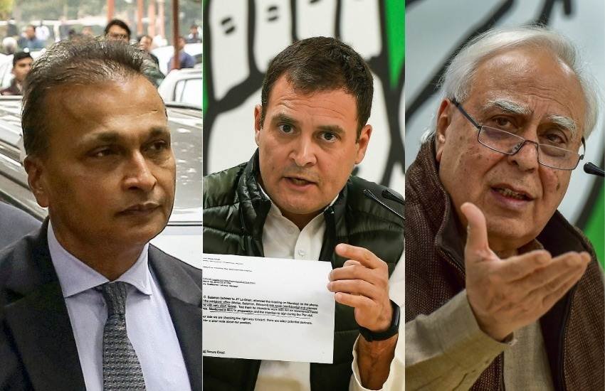 Rafale Jet Deal, Congress, Rahul Gandhi, Attack, Reliance Infrastructure, Advocate, Kapil Sibal, Help, Anil Ambani, Court, National News, Hindi News