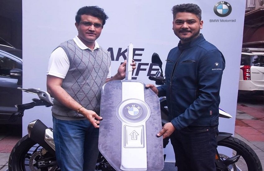 sourav ganguly, sourav ganguly news, bmw motorrad, bmw g310gs, bmw motorrad india, cricket news in Hindi