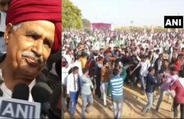 Reservation Movement, Gujjar Community, Sawai Madhopur, Rajasthan, Gujjar Leader, Kirori Singh Bainsla, Agitation, Rail Track, State News, National News, Hindi News