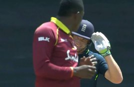 wi vs eng, west indies vs england, chris gayle, jos buttler, sheldon cottrell to jos buttler
