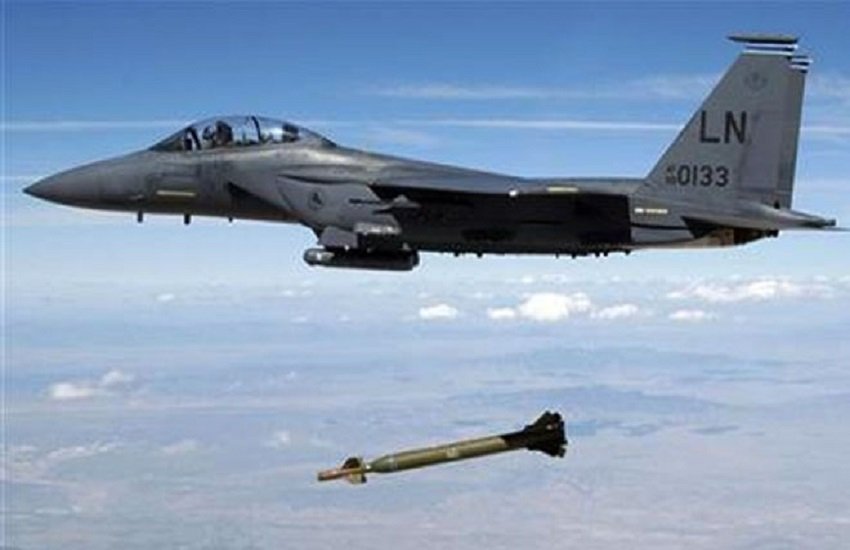 Laser guided bomb