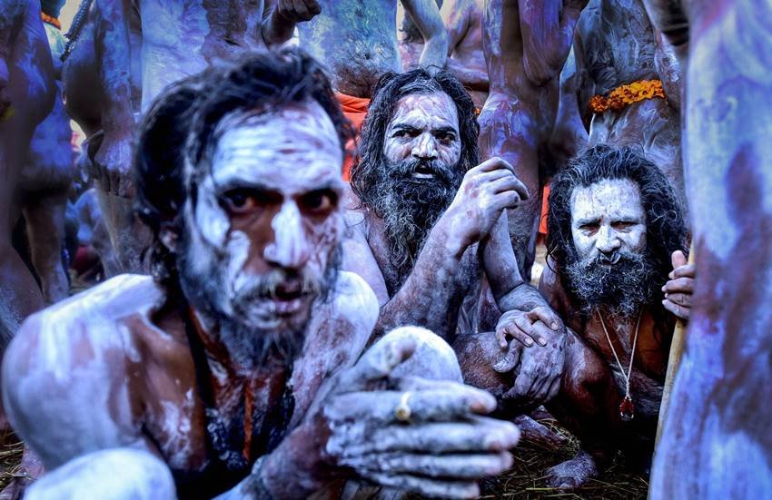 Kumbh mela, amit shah at kumbh mela, yogi adityanath, Kumbh mela holy dip,kumbh mela, kumbh mela 2019, kumbh mela prayagraj, basant panchami, ganga, sangam, holy dip, kumbh mela devotees