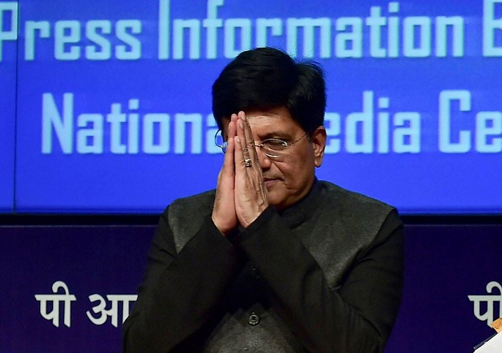 Budget 2019 India Highlights Updates: पीयूष गोयल ने बजट पेश करने के बाद प्रेस कांफ्रेंस को संबोधित किया। (पीटीआई)
