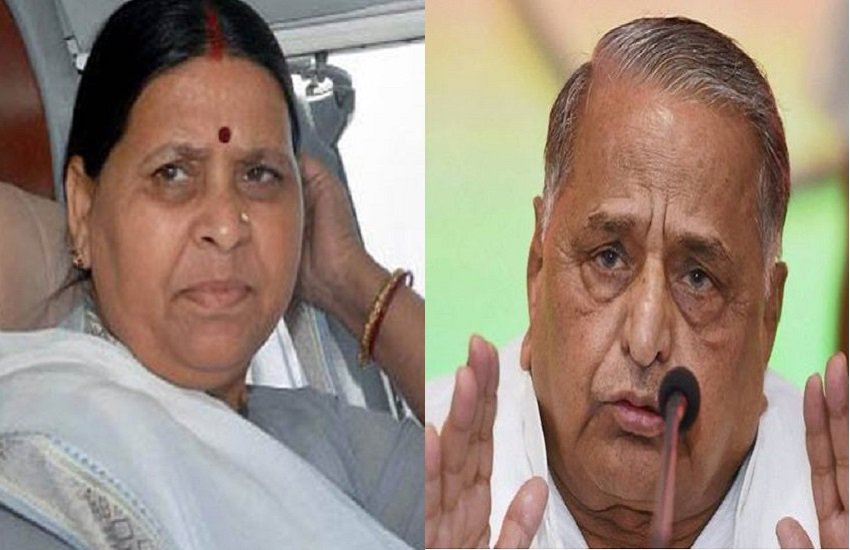 पटना में 10 सर्कुलर रोड स्थित बंगले में सपरिवार छठ पूजा करतीं राबड़ी देवी। (एक्सप्रेस आर्काइव)