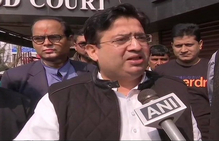 जेडीयू छोड़ कांग्रेस में जाने वाले ऋषि मिश्रा (फोटोः एएनआई)