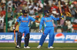 Suresh Raina,Chris Gayle