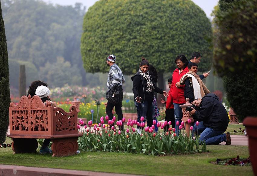 mughal gardens, president’s estate, ram nath kovind, rashtrapati bhavan, udyanotsav