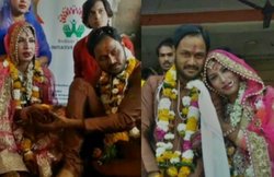 एक विवाह ऐसा भी: इंदौर के मुस्लिम शख्स को हुआ प्यार, वेलेनटाइन्स डें पर मंदिर में की ट्रांसजेडर से शादी