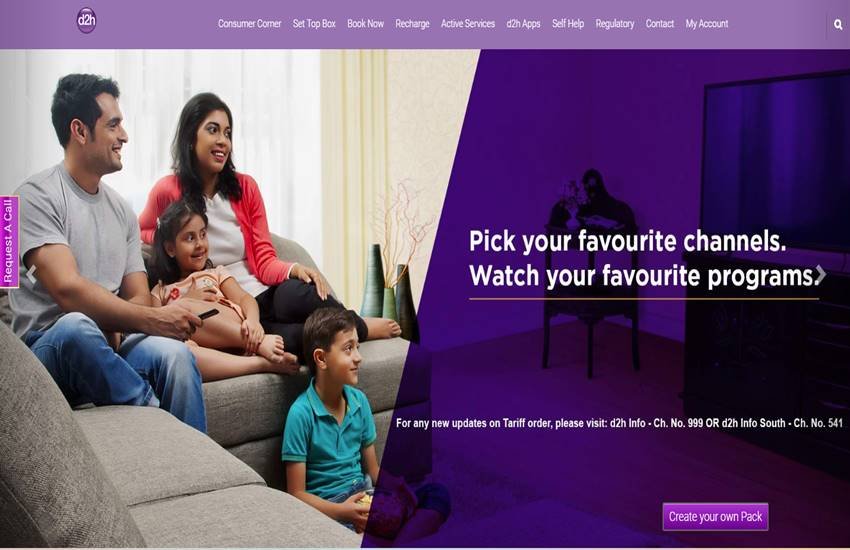 Videocon Channels Selection Process: 