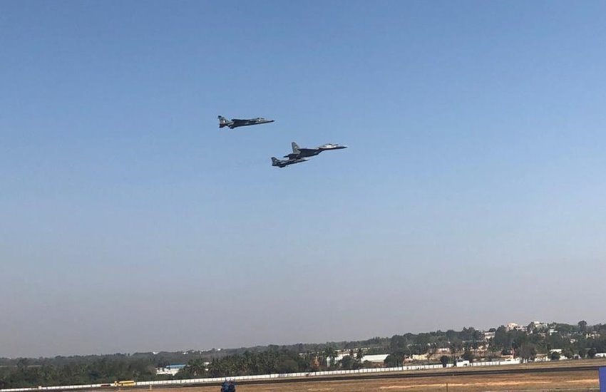 Aero India 2019: राफेल विमान ने बनाया Missing Man फॉर्मेशन
फोटो सोर्स- ANI