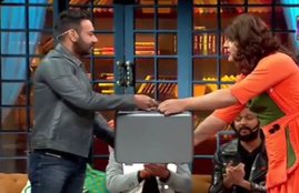 Kapil Sharma, The Kapil Sharma Show, Kapil Sharma Video, Ajay Devgn, Comedian Krushna Abhishek, कृष्णा अभिषेक, द कपिल शर्मा शो, कपिल शर्मा, अजय देवगन, टोटल धमाल