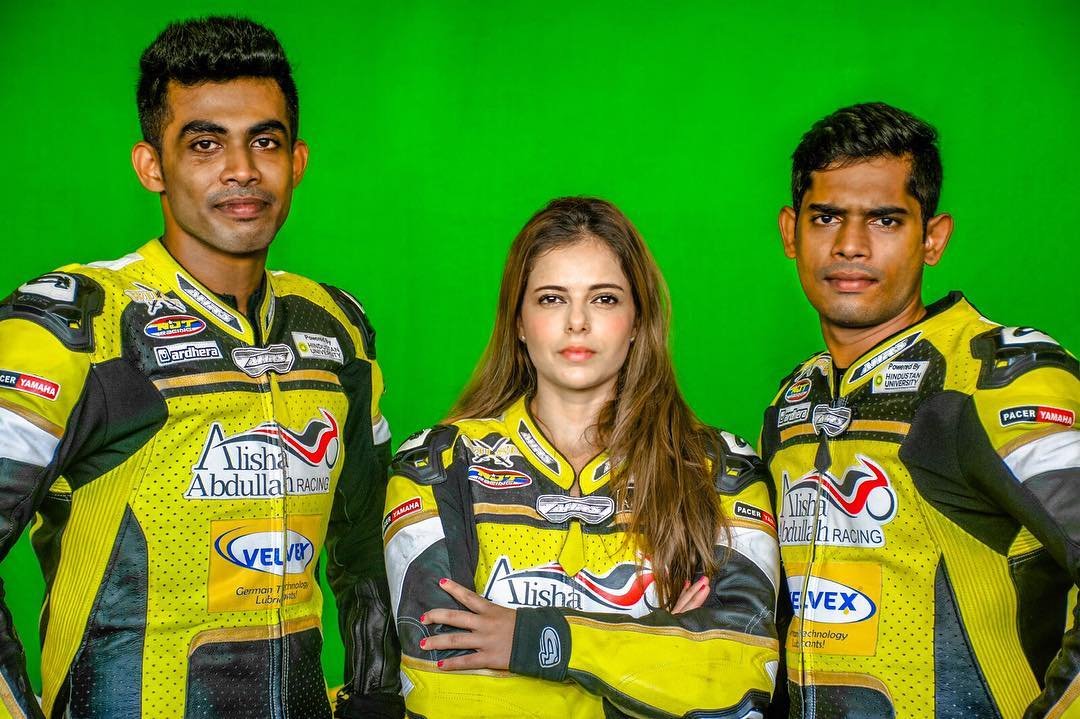female superbike racer, alisha abdullah