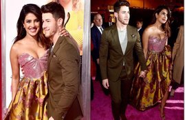 priyanka chopra, nick jonas, priyanka nick at isn't it romantic premiere, priyanka nick kiss at isn't it romantic premiere, priyanka nick latest, priyanka nick news, isn't it romantic premiere