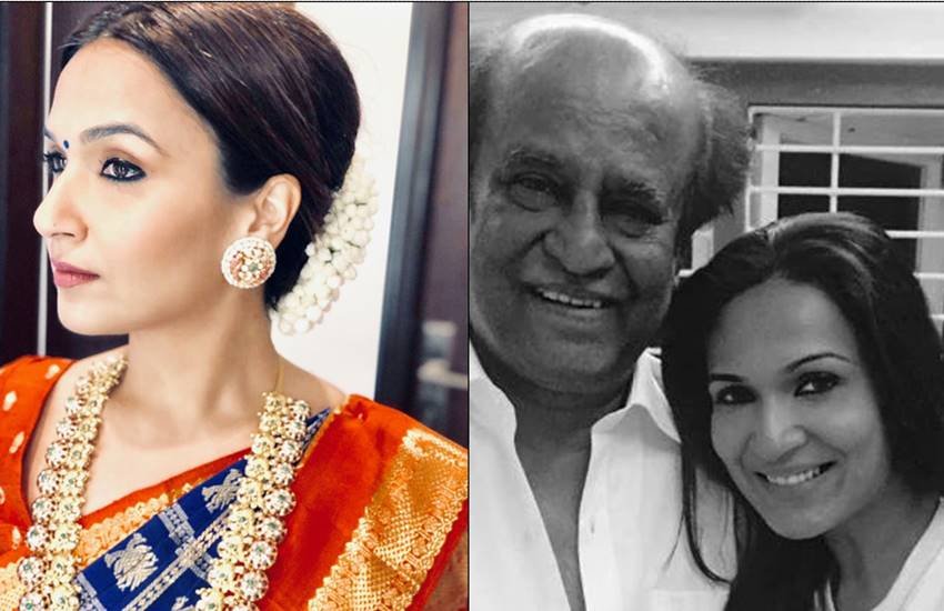 सुपरस्टार रजनीकांत की बेटी सौंदर्या रजनीकांत दोबारा शादी करने जा रही हैं। रजनीकांत के परिवार में सौंदर्य की शादी की पूरी तैयारियां हो चुकी हैं अब बस देर है तो शहनाई बजने की। इस बात की जानकारी खुद सौंदर्या ने ट्विटर पर एक तस्वीर शेयर कर दी है। ट्रेडिशनल गेटअप में दिख रहीं सौंदर्या के चेहरे पर खुशी की झलक साफ दिख रही है। पोस्ट शेयर करते हुए सौंदर्या ने लिखा ब्राइड वाला मूड अब शुरु हो चुका है और कुछ ही वक्त बाकी है। इससे पहले साल 2010 में सौंदर्या ने बिजनेसमैन अश्विन रामकुमार से शादी की थी लेकिन 8 साल बाद 2016 में दोनों का तलाक हो गया। सौंदर्या का पहली शादी से एक बेटा भी है, जिसका नाम वेद कृष्ण है। 3 साल बाद सौंदर्या फिर से दुल्हन बनने जा रही हैं। जानिए कौन है सौंदर्या का होने वाला दूल्हा और कब है शादी का फंक्शन। (All Pics- actorrajinikanth/ @soundaryaarajni)