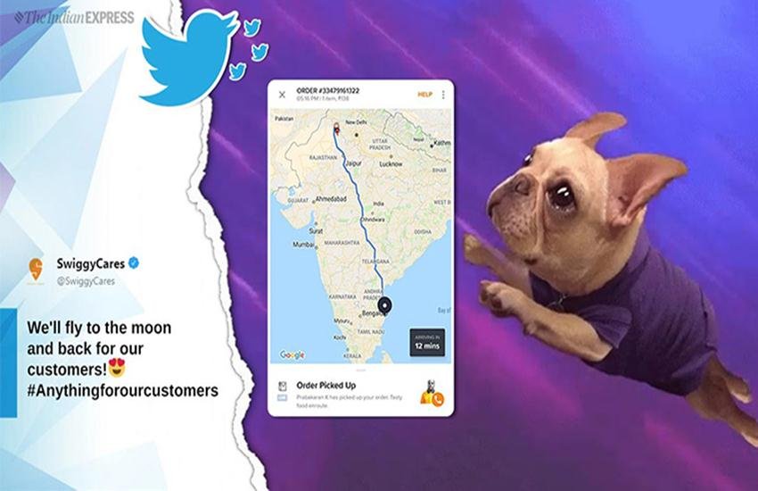 बैंगलुरु के ऑर्डर को पहुंचाने के लिए पहुंचे कर्मचारी की लोकेशन राजस्थान दिखा रही थी। बैंगलुरु के ऑर्डर को पहुंचाने के लिए पहुंचे कर्मचारी की लोकेशन राजस्थान दिखा रही थी।