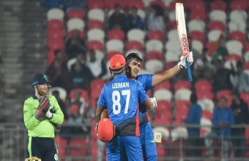 हजरातुल्लाह जाजई ने आयरलैंड के खिलाफ लगाया था तूफानी शतक (picture credit indian express file)
