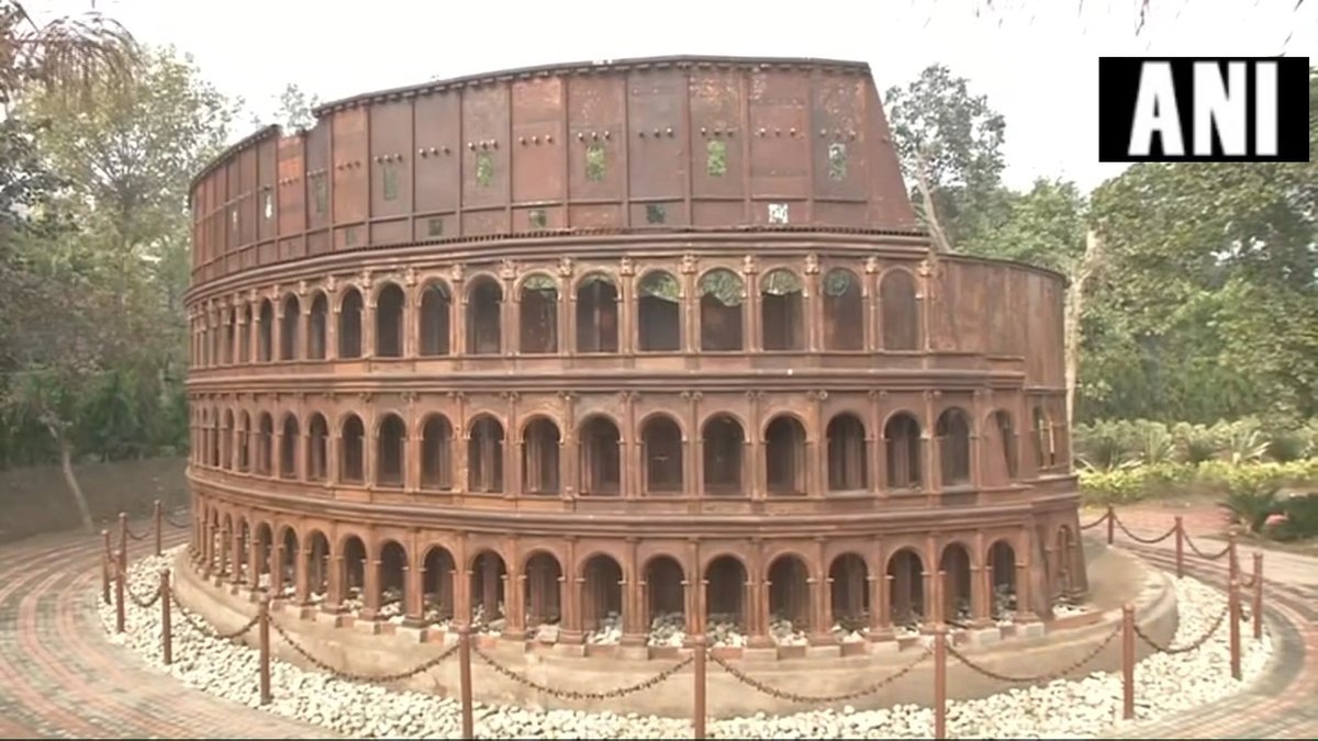 delhi;s wonders of world park, wonders of the world park photos, kota, seven wonders of the world, delhi news