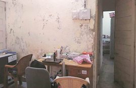 hostel room