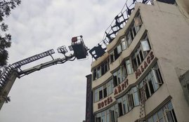 delhi hotel fire