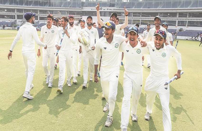 ROI vs Vidarbha Live Cricket Score Online: शेष भारत बनाम विदर्भ।