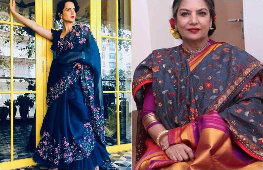 Shabana Azmi ,Kangana Ranaut, anti-national, javed akhtar, bollywood actress, bollywood actor, बॉलीवुड एक्ट्रेस, बॉलीवुड एक्टर, शबाना आजमी, जावेद अख्तर, कंगना रनौत