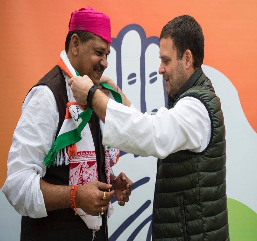 kirti azad joins congress, kirti azad, kirti azad joins congress, kirti azad with rahul gandhi