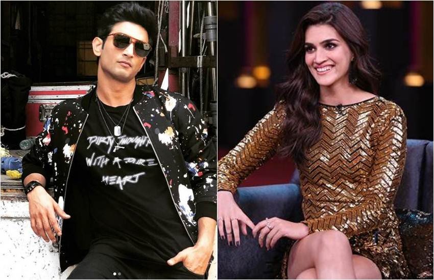 Kriti sanon, sushant singh rajput, sonchiriya, kartik aryan, luka chuppi, कृति सेनन, सुशांत सिंह राजपूत, सोनचिड़िया, कार्तिक आर्यन, लुका-छुपी