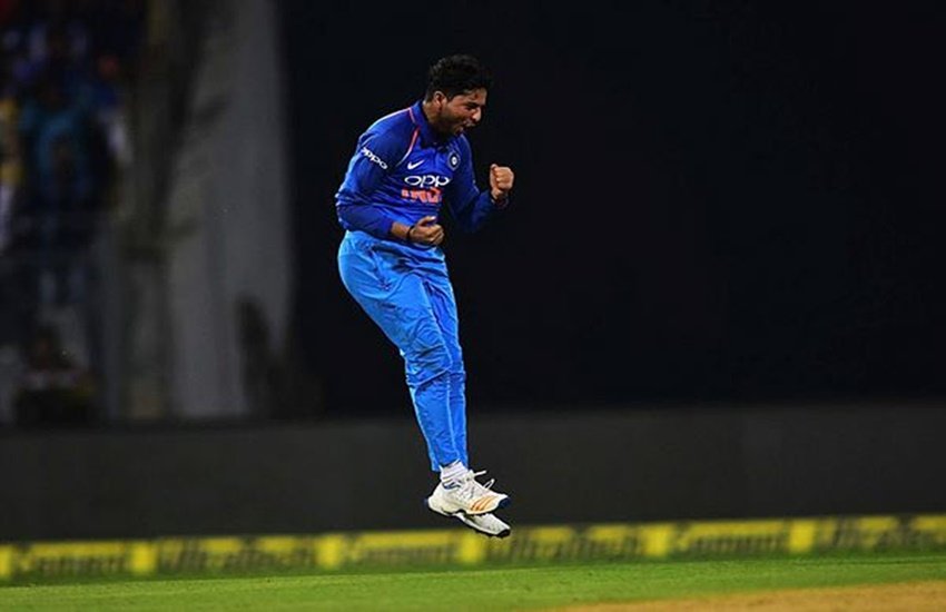 भारतीय टीम के चाइनामैन गेंदबाज कुलदीप यादव
(Express photo)