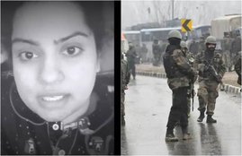 Mallika dua, pulwama terror attack, pulwama attack, kashmir terror attack, mallika dua pulwama terror attack, mallika dua video, mallika dua terror attack video, mallika dua facebook video, kashmir terror attack