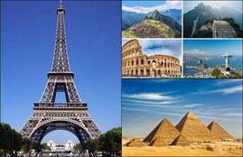 delhi;s wonders of world park, wonders of the world park photos, kota, seven wonders of the world, delhi news