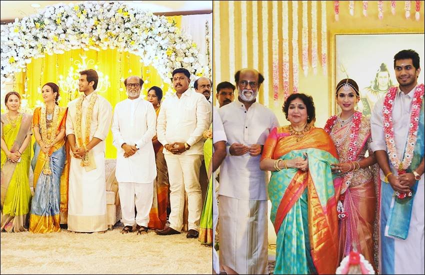 "Ranjinikanth, Ranjinikanth rocks on saundarya rajinikanth sangeet, Ranjinikanth rocks on dance floor watch video, Ranjinikanth in dance floor, Ranjinikanth dancing video, Ranjinikanth in dance floor, Ranjinikanth in daughters sangeet, saundarya rajinikanth sangeet, entertainment news, bollywood news"