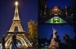 waste to wonder park, delhi waste to wonder park, delhi, SDMC, South Delhi Municipal Corporation, wonders of the world, delhi;s wonders of world park, wonders of the world park photos, kota, seven wonders of the world, delhi news