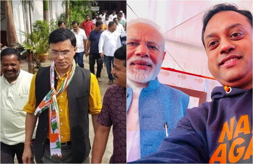 कांग्रेस प्रवक्ता पवन खेरा और भाजपा प्रवक्ता संबित पात्रा। (Photo: Twitter@Pawankhera/@sambitswaraj)