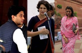 Election 2019, Loksabha Election, Loksabha Election 2019, Jyotiraditya Scindia, Priyadarshini Raje Scindia, Madhav Rao Scindia, Vijaya Raje Scindia, Guna, Gwalior, Priyanka Gandhi, Congress, Rahul Gandhi, लोकसभा चुनाव, लोकसभा चुनाव 2019, चुनाव 2019, ग्वालियर, प्रियदर्शिनी सिंधिया, राहुल गांधी, गुना, प्रियंका गांधी