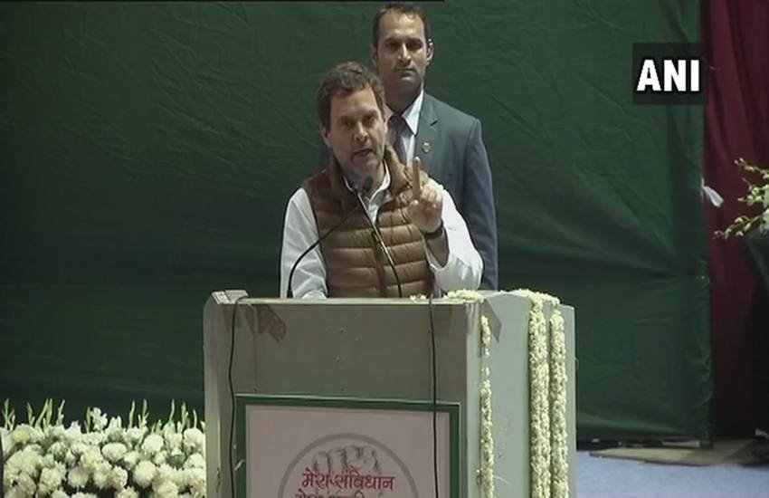 कांग्रेस अध्यक्ष राहुल गांधी। (Photo: ANI) कांग्रेस अध्यक्ष राहुल गांधी। (Photo: ANI)