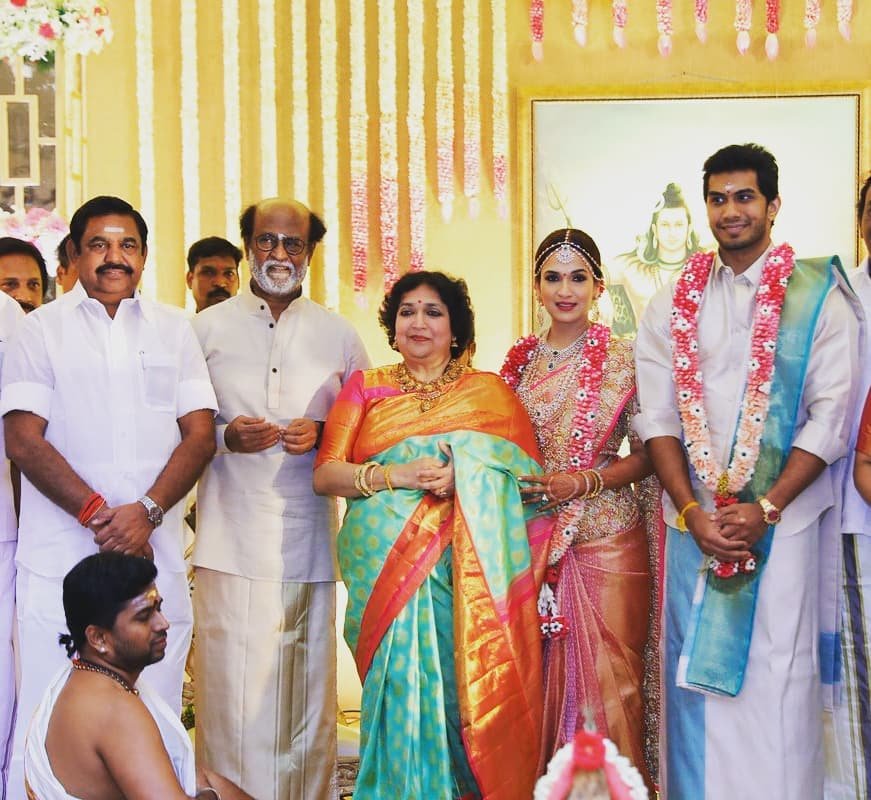 "Ranjinikanth, Ranjinikanth rocks on saundarya rajinikanth sangeet, Ranjinikanth rocks on dance floor watch video, Ranjinikanth in dance floor, Ranjinikanth dancing video, Ranjinikanth in dance floor, Ranjinikanth in daughters sangeet, saundarya rajinikanth sangeet, entertainment news, bollywood news"