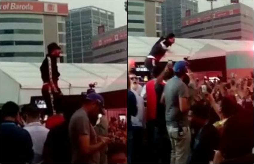 ranveer singh news, ranveer singh movies, ranveer singh dive, ranveer singh crowdsurf, lakme fashion week 2019, bollywood news, gully boy,Bollywood News, Latest Bollywood News