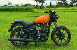 Royal Enfield silencer change effect