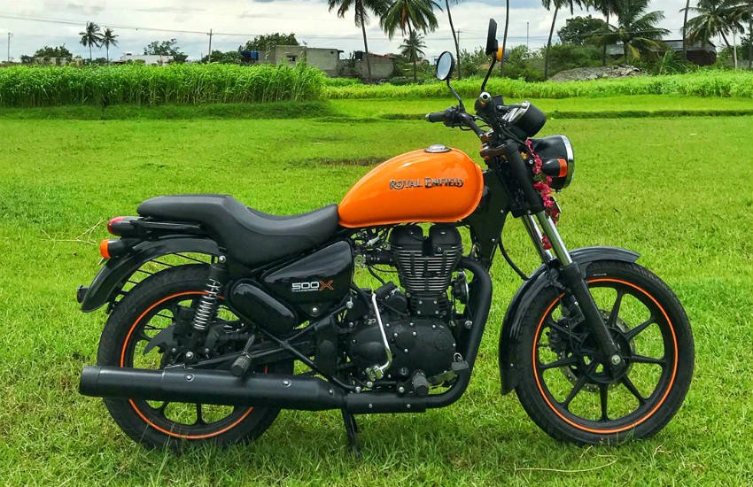 Royal Enfield silencer change effect