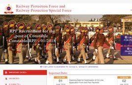 Education News,RPF PMT PET and DV list released,RPF Constable Group E result
