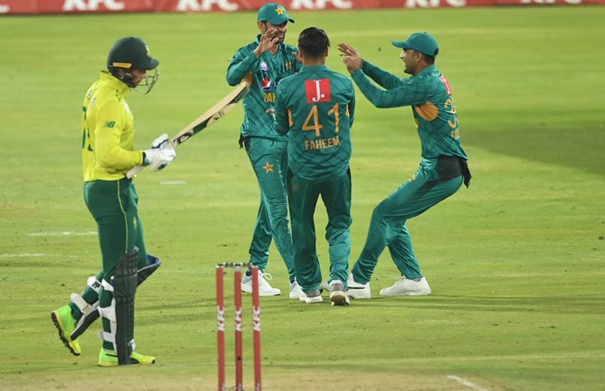 आखिरी मुकाबले में पाकिस्तान ने दक्षिण अफ्रीका को 27 रन हरा दिया। (Image Source: Twitter/@OfficialCSA)