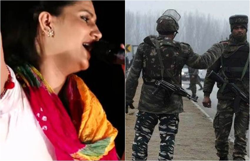 tu bata de fauji, haryanvi ragini, Pulwama Attack. Sapna Choudhary Ragini, Sapna Choudhary Songs, Sapna Choudhary Vidai Song, Sapna Choudhary On Pulwama Attack, सपना चौधरी sapna choudhary, Sapna Choudhary, brother, vikas Choudhary, police complaint, fir, organiser, non-payment of dues, ludhiana, pulwama terror attack, पुलवामा अटैक, लुधियाना, सीआरपीएफ, विकास चौधरी, सपना चौधरी