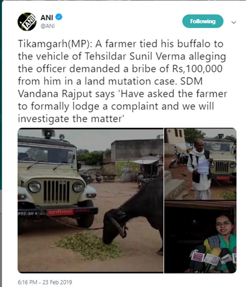 Farmer, Corruption,