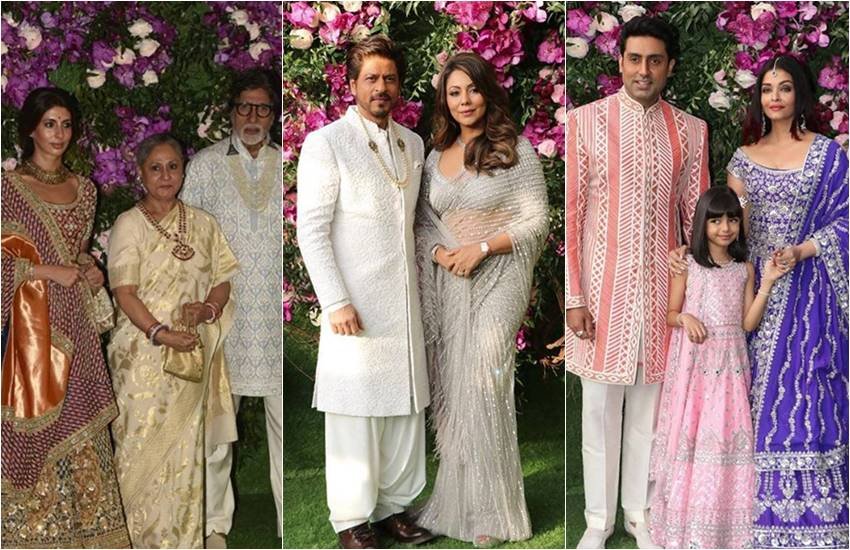 अंबानी फैमिली की खुशी में शिरकत होने पहुंचे सितारे