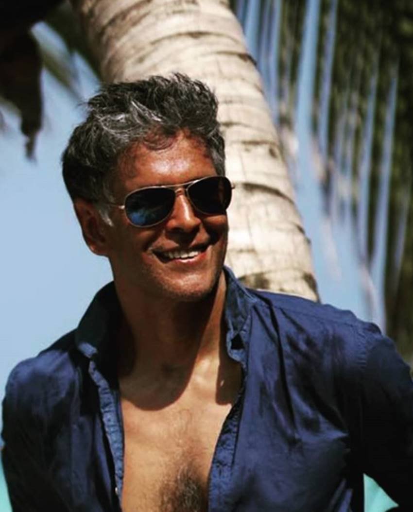 photos of Milind Usha Soman, Ankita Konwar in maldives, special moments of milind and ankita, ankita and milind soman in blue sea, seebeautiful pictures of milind soman and ankita, milind wife ankita konwar, entertainment news